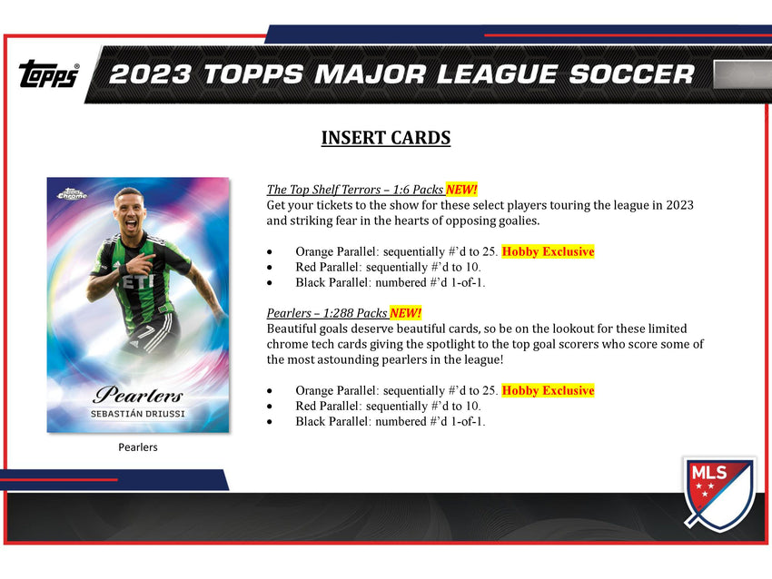 2023 Topps Major League Soccer Hobby Box