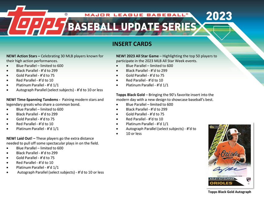 2023 Topps Update Series Baseball Jumbo Box