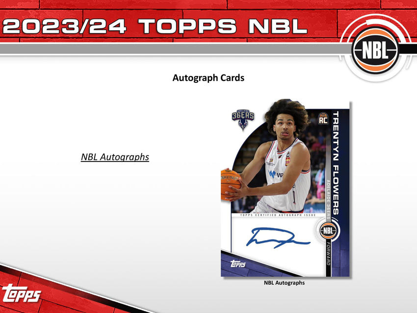 2023-24 Topps NBL Basketball Hobby 12 Box Case