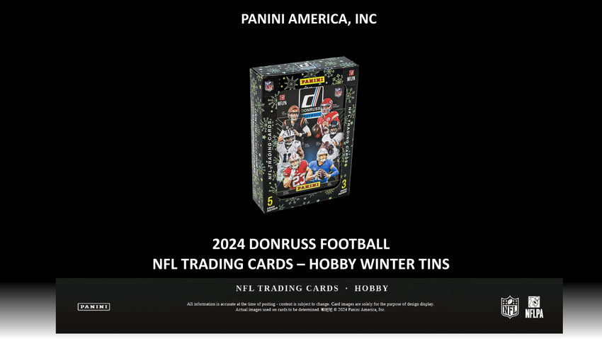 2024 Donruss Football Hobby Winter Tins