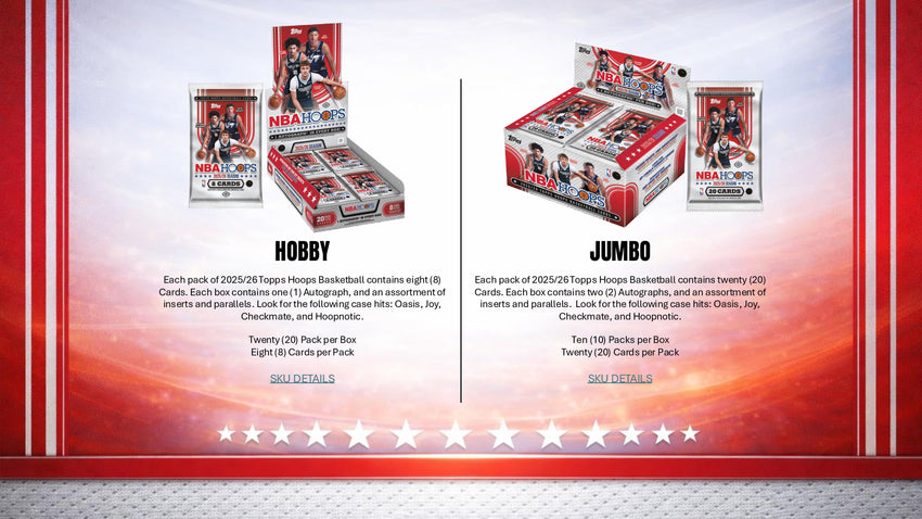 2025-26 Topps Hoops Basketball Hanger Box (Pre Order)