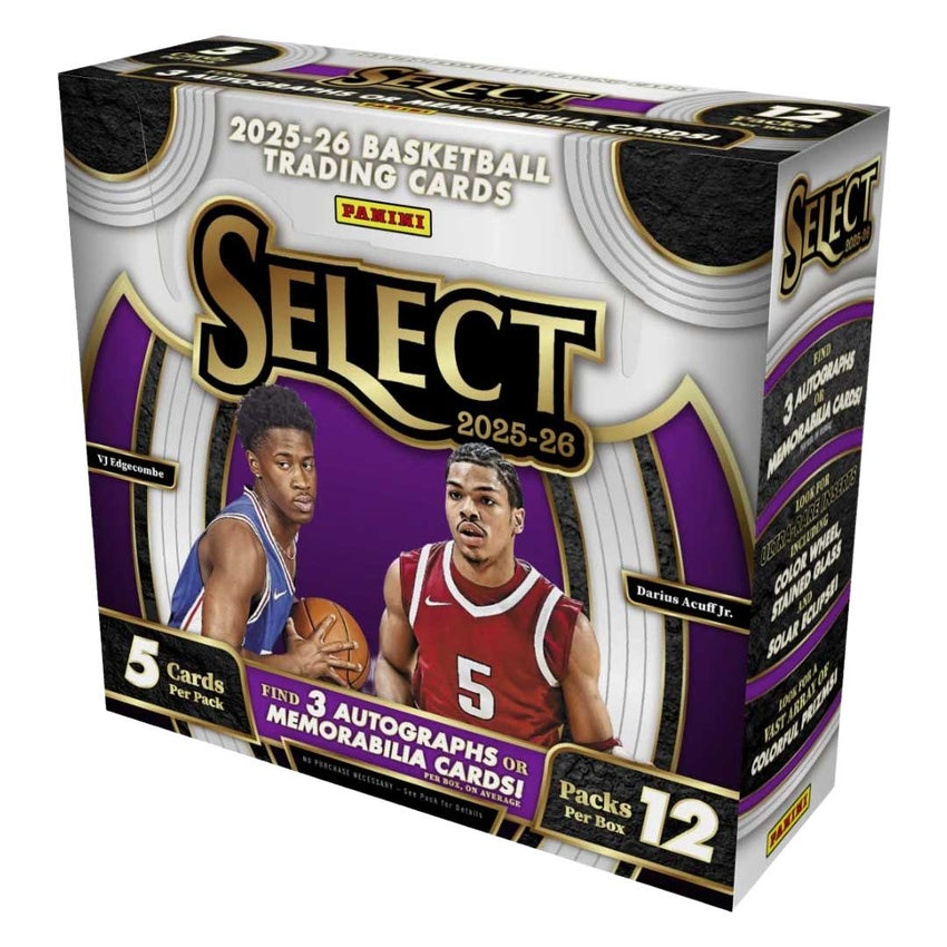 2025-26 Panini Select Basketball Hobby Box (Pre Order)-Cherry Collectables