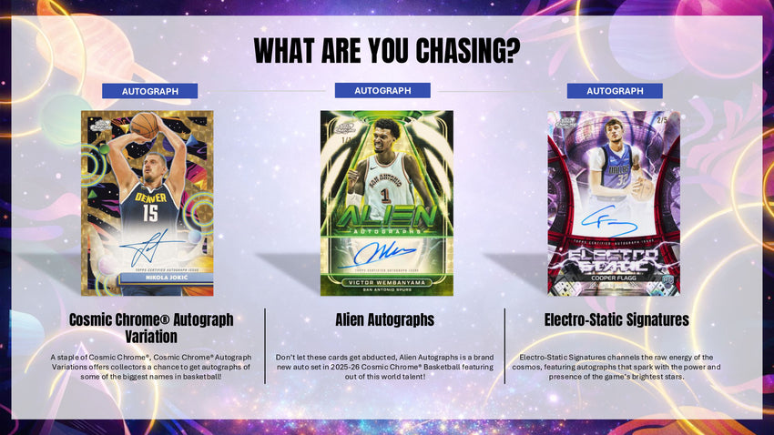 2025-26 Topps Cosmic Chrome Basketball Hobby Box