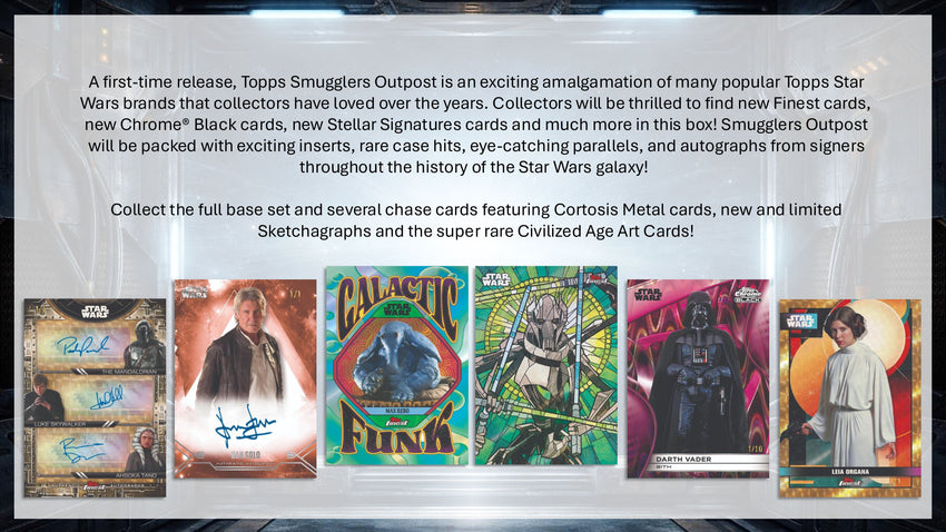 2025 Topps Star Wars Smugglers Outpost Hobby Box