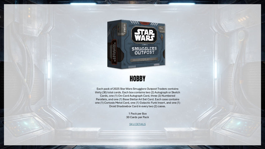 2025 Topps Star Wars Smugglers Outpost Hobby Box