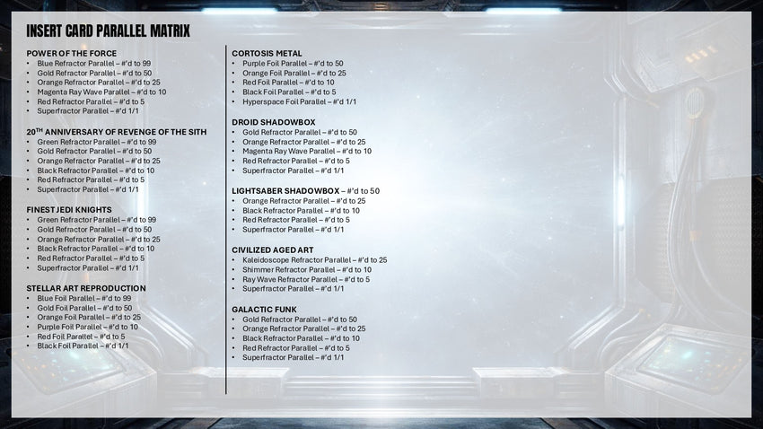 2025 Topps Star Wars Smugglers Outpost Hobby Box