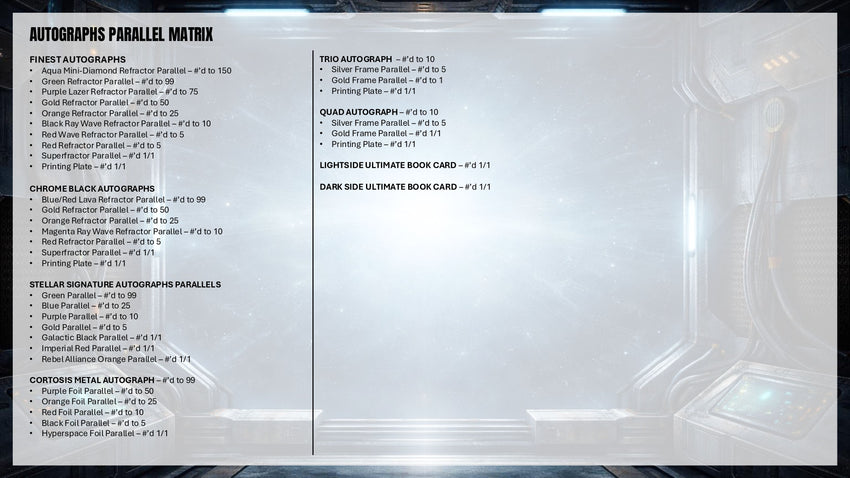 2025 Topps Star Wars Smugglers Outpost Hobby Box