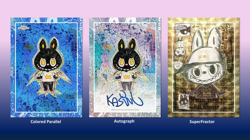 2025 Topps Chrome Labubu 10th Anniversary Hobby Box – Cherry