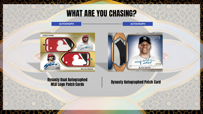2025 Topps Dynasty Baseball Hobby Box (Pre Order)
