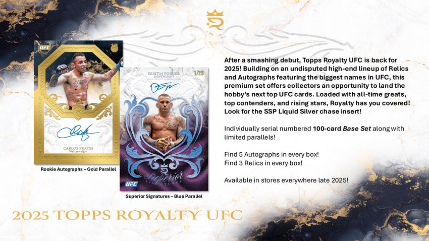2025 Topps Royalty UFC 1 Box Opening - #31396・Random Fighter (Feb 09 4pm)