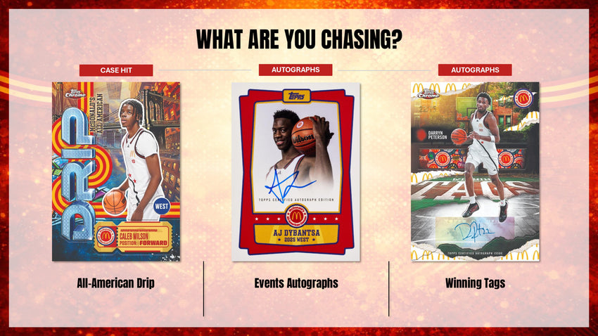 2025 Topps McDonalds All American Basketball hobby Box