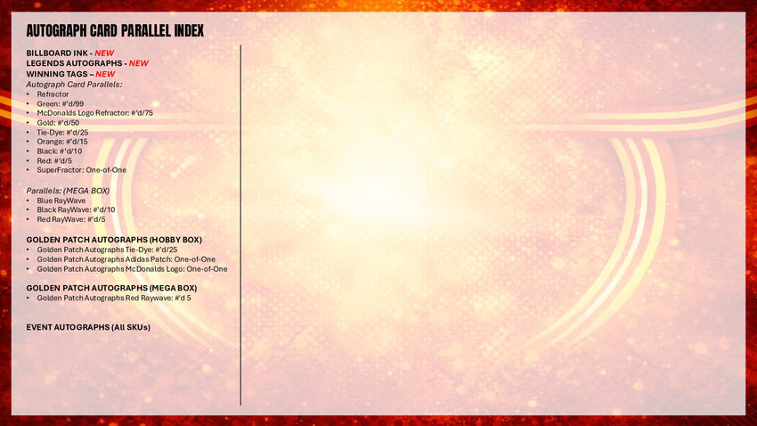 2025 Topps McDonalds All American Basketball hobby Box