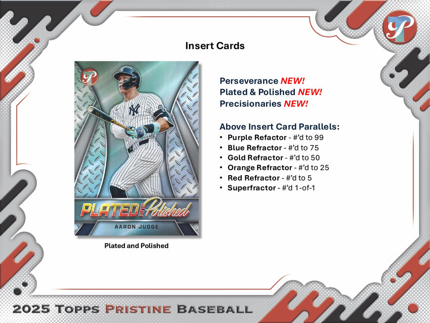 2025 Topps Pristine Baseball Hobby Box