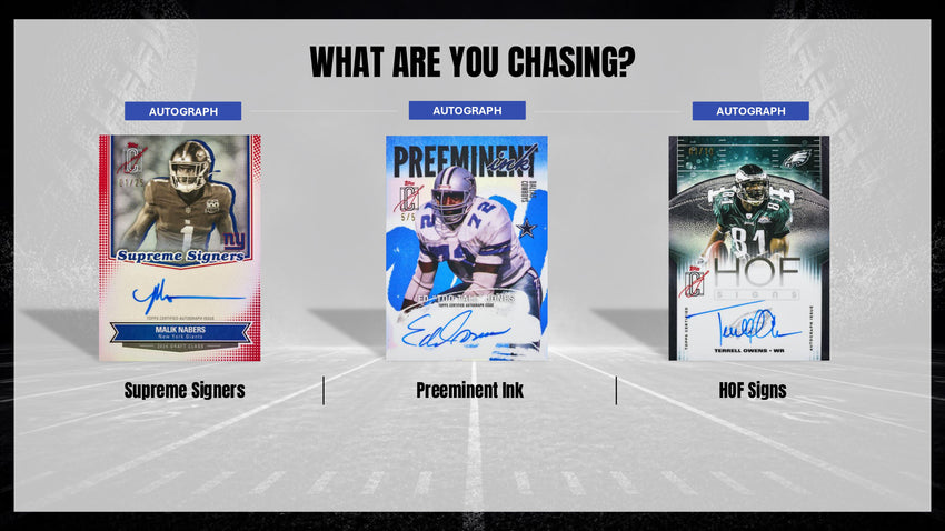 2025 Topps Signature Class Football Blaster Box (Pre Order)