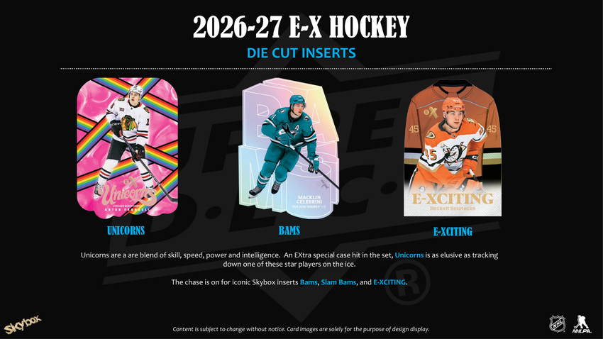 2026-27 Upper Deck Skybox E-X Hockey Box (Pre Order)-Cherry Collectables