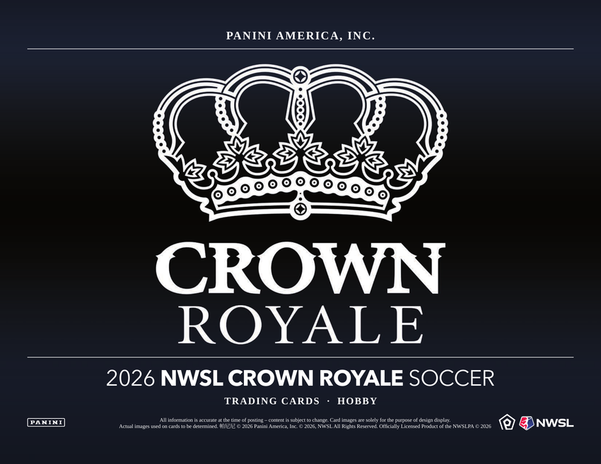 2026 Panini Crown Royale NWSL Soccer Hobby Box (Pre Order)-Cherry Collectables
