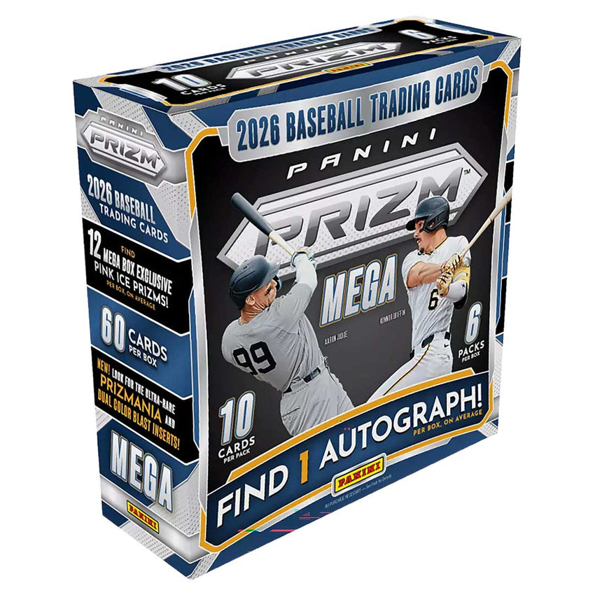 2026 Panini Prizm Baseball Mega Box (Pre Order)-Cherry Collectables