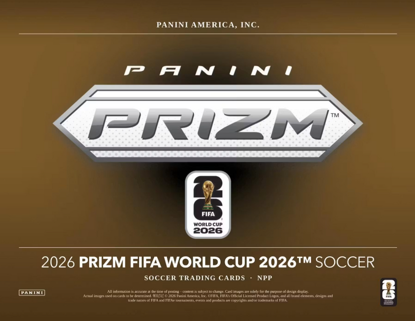 2026 Panini Prizm FIFA World Cup Soccer Retail Box
