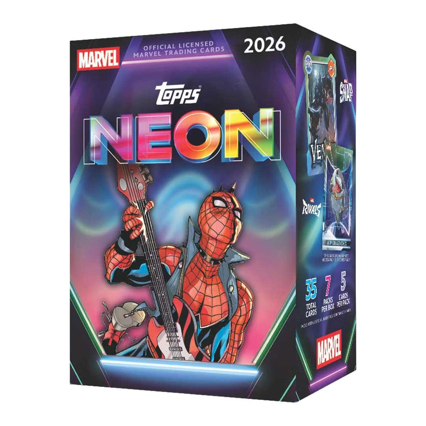 2026 Topps Marvel Neon Blaster Box-Cherry Collectables