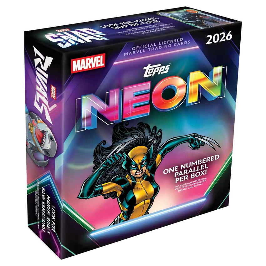 2026 Topps Marvel Neon Mega Box-Cherry Collectables