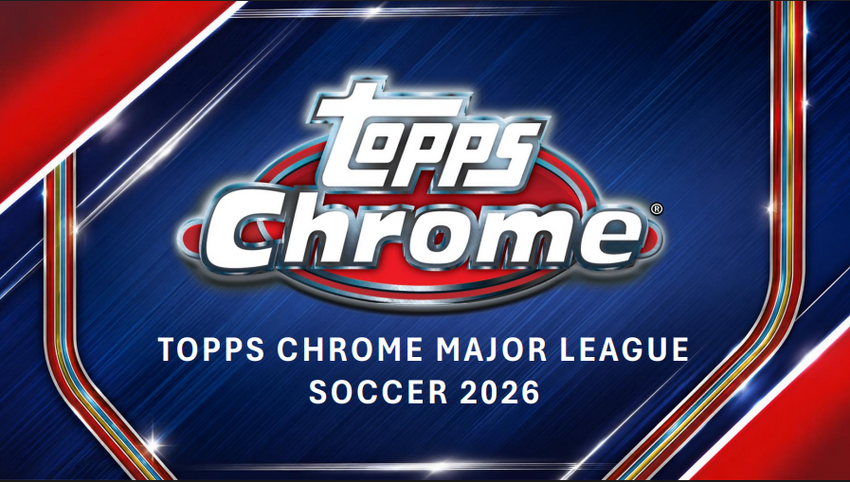 2026 Topps Chrome MLS Soccer Hobby Box (Pre Order)