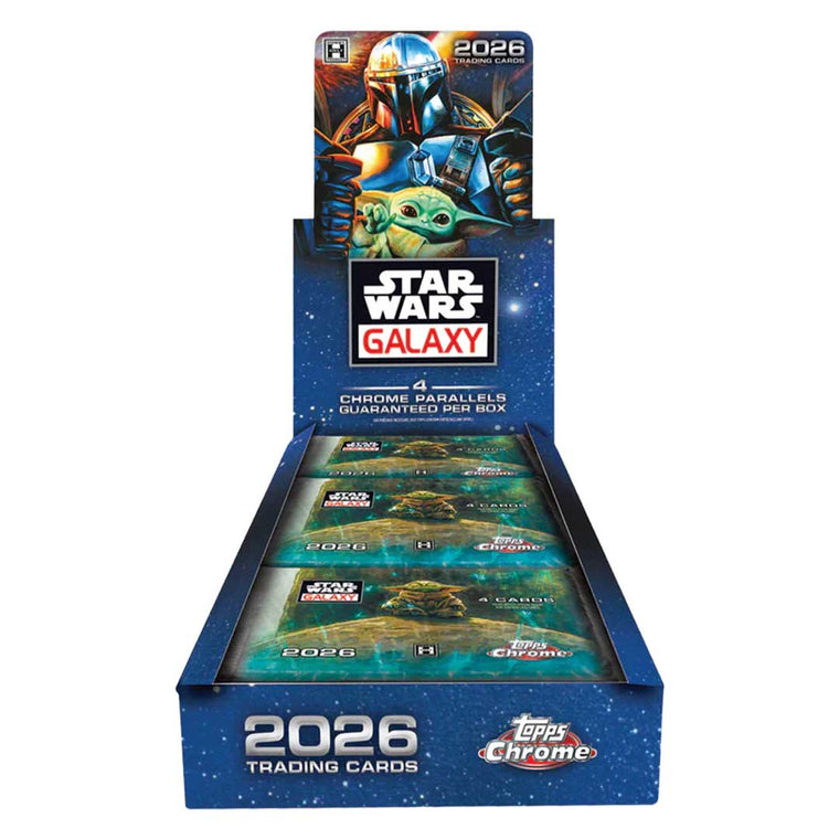 2026 Topps Star Wars Chrome Galaxy Hobby Box (Pre Order)
