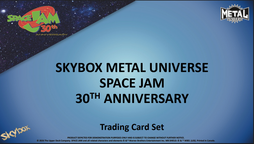 2026 Upper Deck Skybox Metal Universe Space Jam 30th Anniversary (Pre Order)