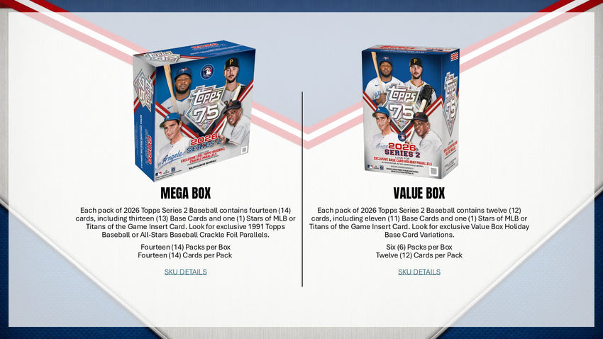 2026 Topps Series 2 Baseball Mega Box