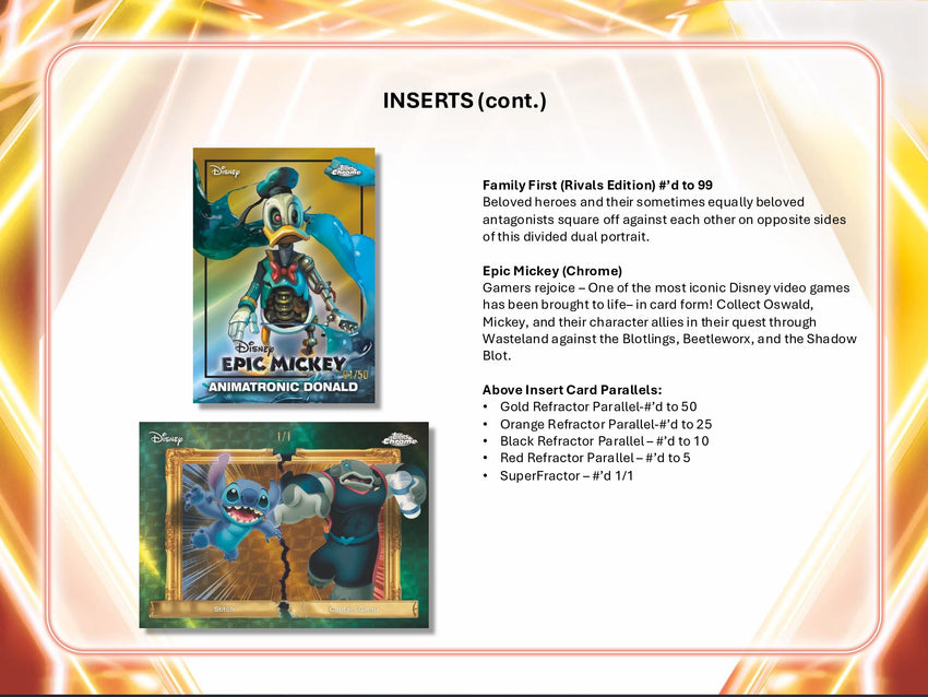 2026 Topps Disney Neon Blaster Box