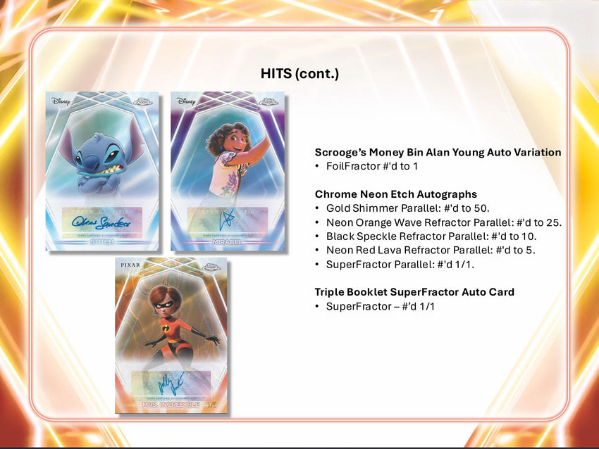 2026 Topps Disney Neon Blaster Box