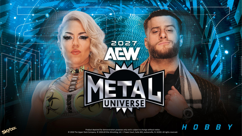 2027 Upper Deck Skybox Metal Universe AEW Wrestling Hobby Box (Pre Order)-Cherry Collectables