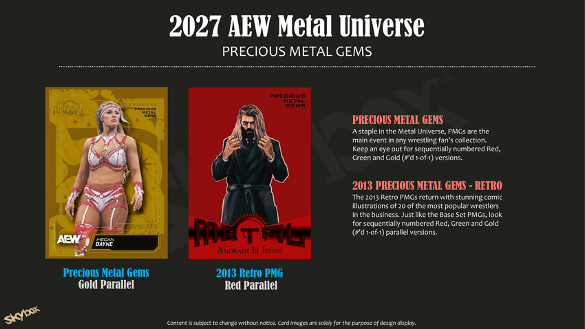 2027 Upper Deck Skybox Metal Universe AEW Wrestling Hobby Box (Pre Order)-Cherry Collectables