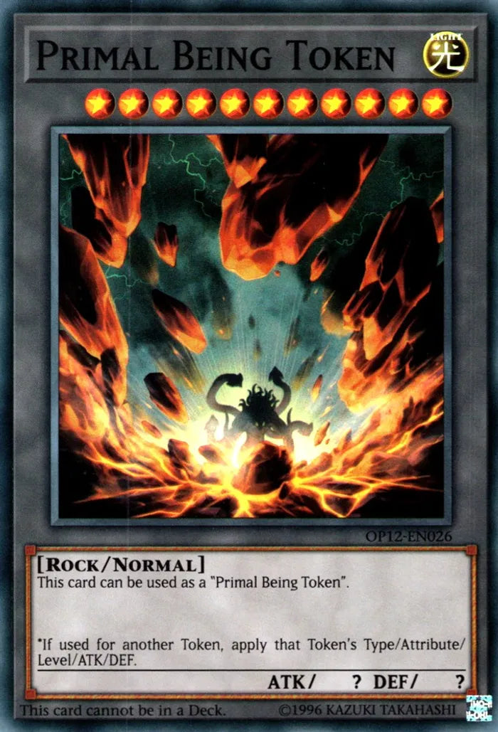 Primal Bring Token - OP12-EN026 - Super Rare OTS Tournament Pack 12