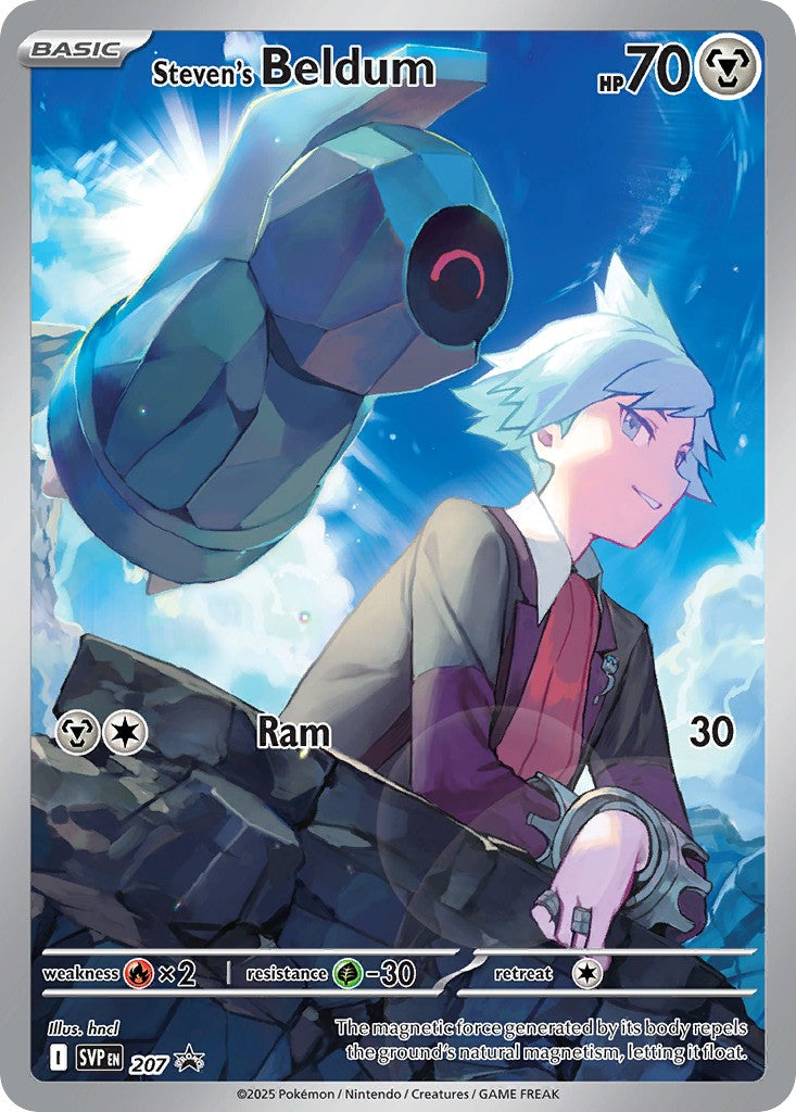 Steven's Beldum - SVP 207 - Pokemon SV Scarlet & Violet Promo