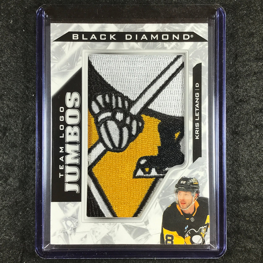 2024-25 Black Diamond NHL KRIS LETANG Team Logo Jumbo Puzzle Patch #KL
