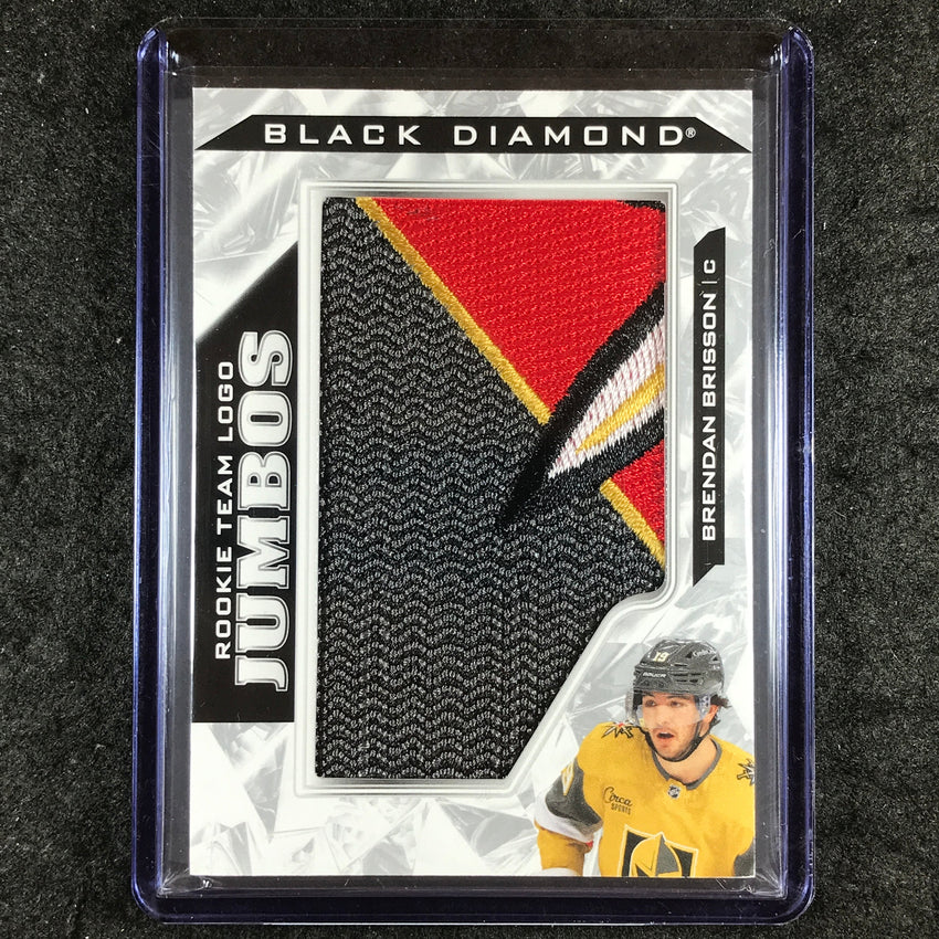 2024-25 Black Diamond NHL BRENDAN BRISSON Rookie Team Logo Jumbo Patch #BB