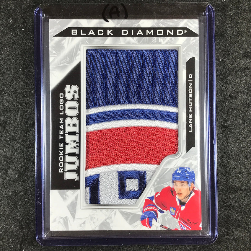 2024-25 Black Diamond NHL LANE HUTSON Rookie Team Logo Jumbo Patch #LH (A)