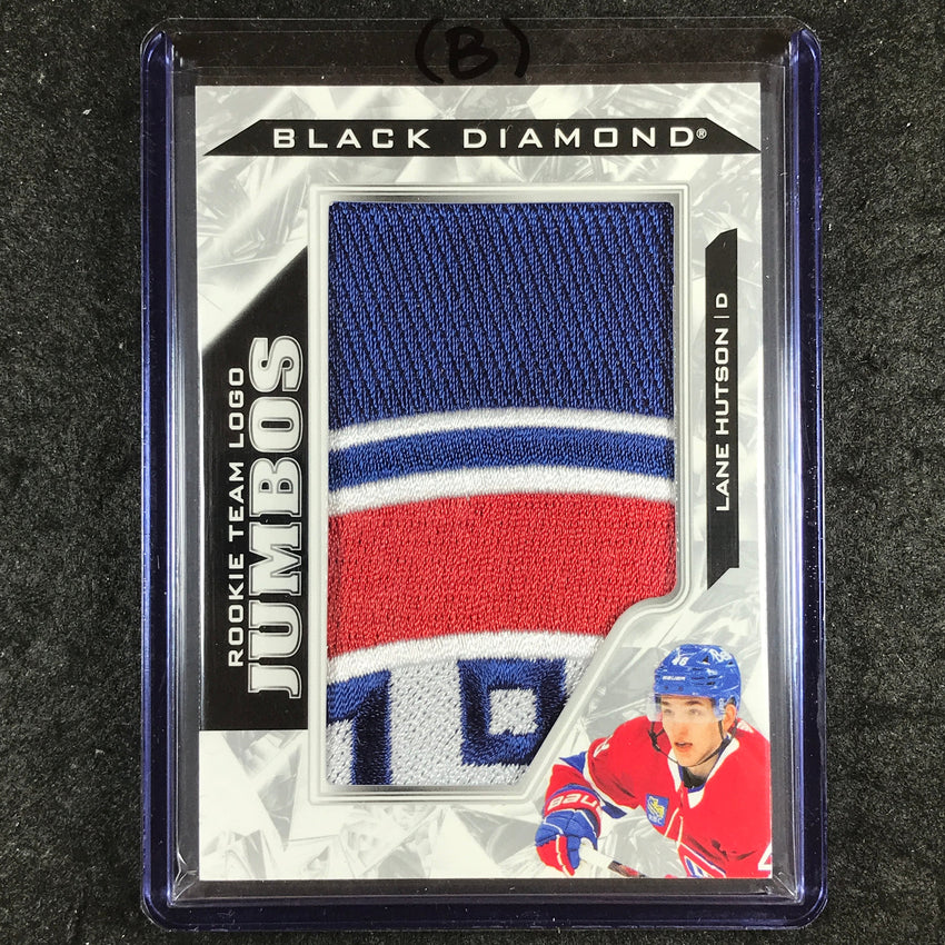 2024-25 Black Diamond NHL LANE HUTSON Rookie Team Logo Jumbo Patch #LH (B)