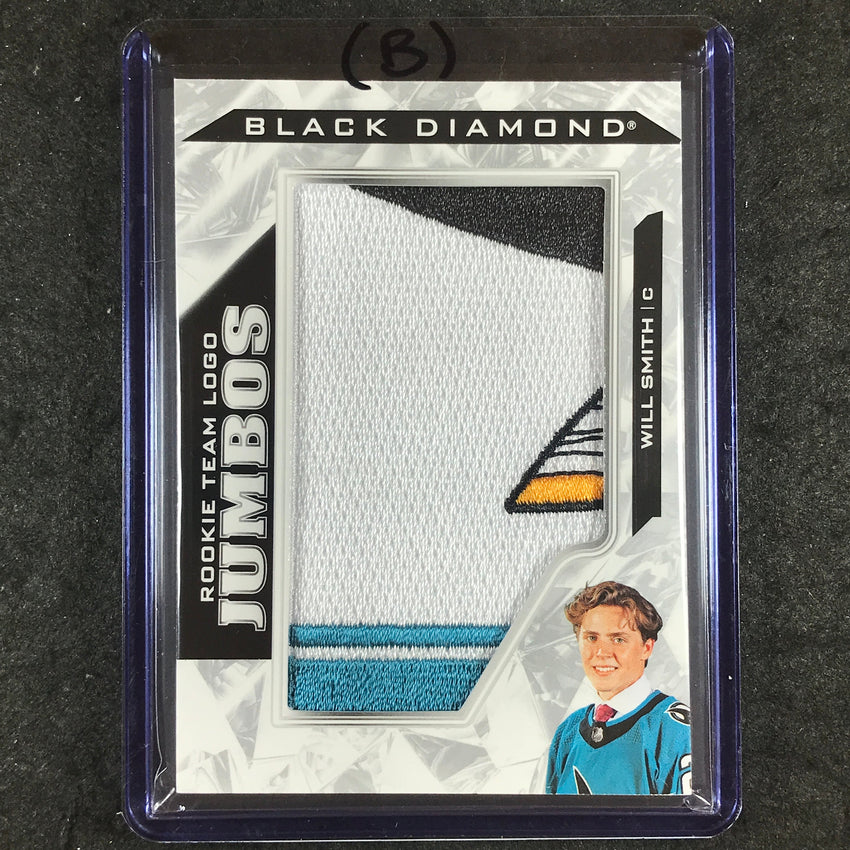 2024-25 Black Diamond NHL WILL SMITH Rookie Team Logo Jumbo Puzzle Patch #WS (B)