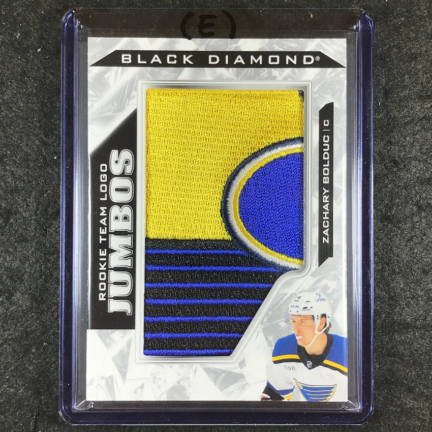 2024-25 Black Diamond NHL ZACHARY BOLDUC Rookie Team Logo Jumbo Patch #ZB (E)