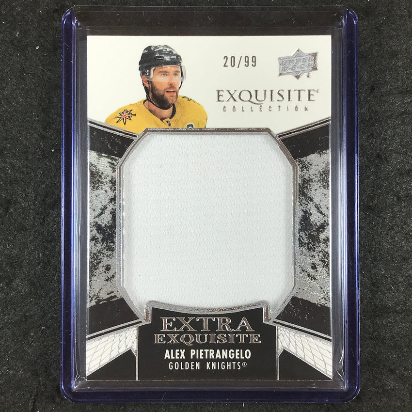 2024-25 Black Diamond NHL ALEX PIETRANGELO Extra Exquisite Jersey 20/99