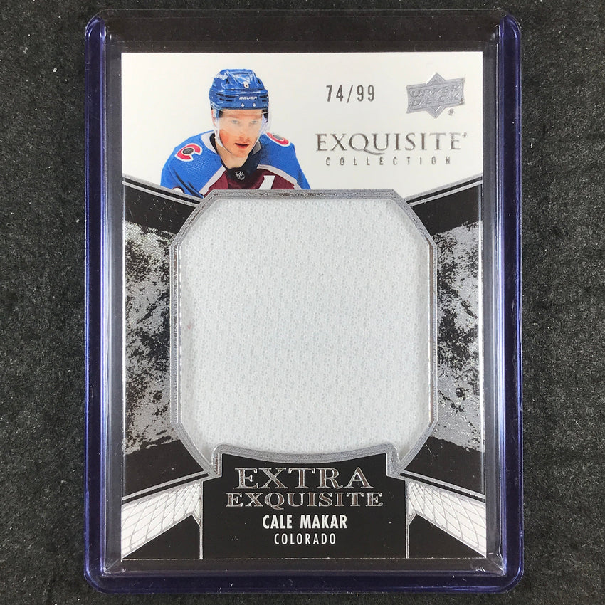 2024-25 Black Diamond NHL CALE MAKAR Extra Exquisite Jersey 74/99