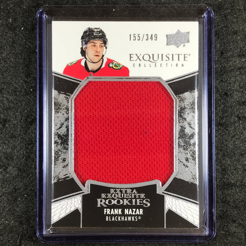 2024-25 Black Diamond NHL FRANK NAZAR Extra Exquisite Rookie Jersey 155/349
