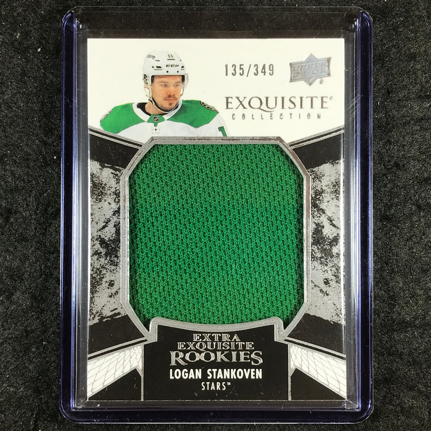 2024-25 Black Diamond NHL LOGAN STANKOVEN Extra Exquisite Rookie Jersey 135/349