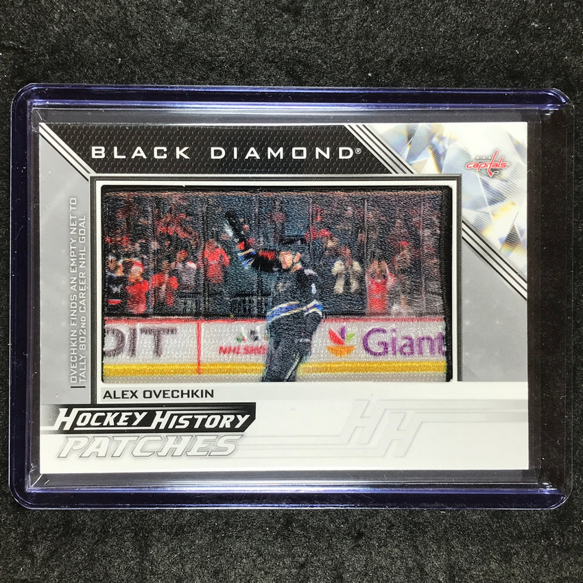 2024-25 Black Diamond NHL ALEX OVECHKIN Hockey History Patches #AO