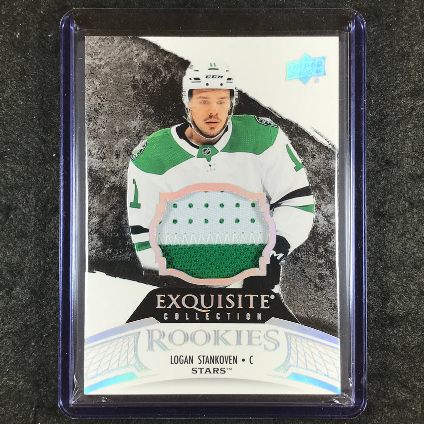2024-25 Black Diamond NHL LOGAN STANKOVEN Exquisite Rookie Patch 58/99