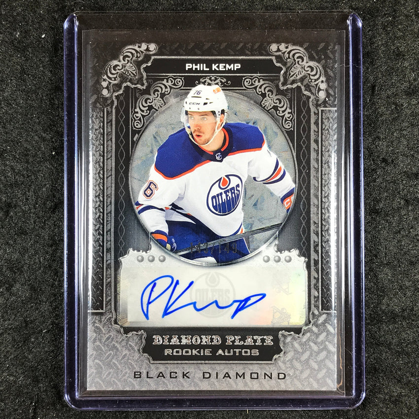 2024-25 Black Diamond NHL PHIL KEMP Diamond Plate Rookie Auto 143/149