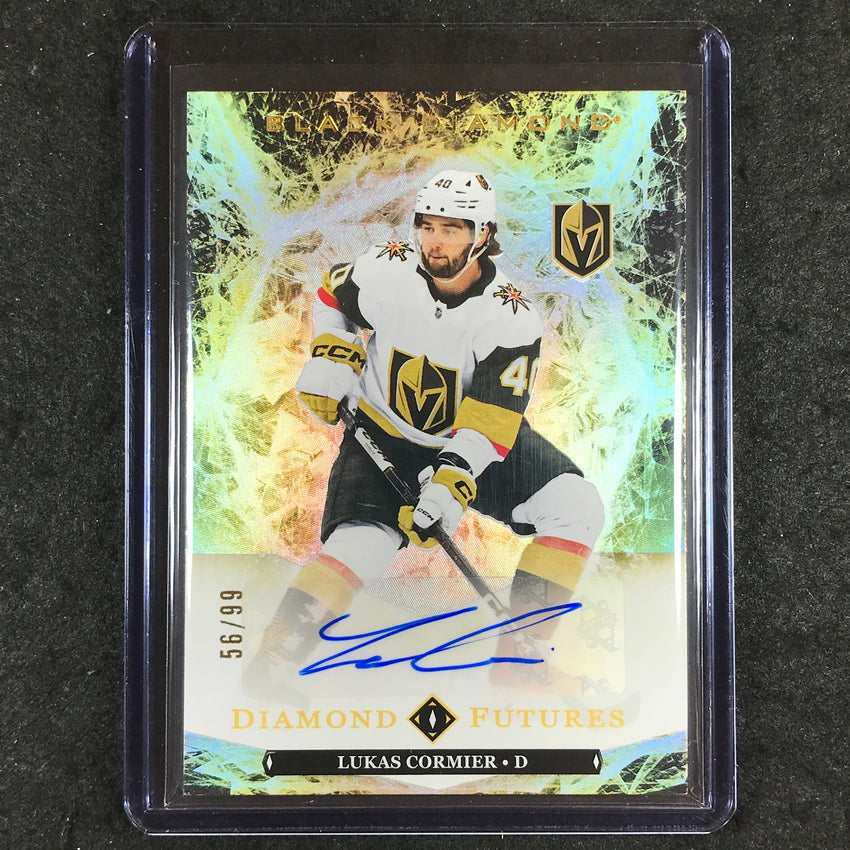2024-25 Black Diamond NHL LUKAS CORMIER Diamond Futures Rookie Auto 56/99
