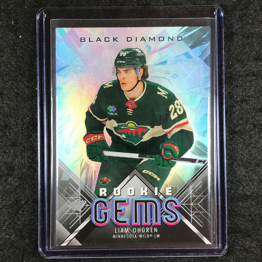 2024-25 Black Diamond NHL LIAM OHGREN Rookie Gems 339/399