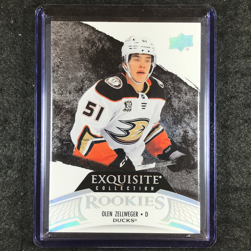 2024-25 Black Diamond NHL OLEN ZELLWEGER Exquisite Rookies 163/399